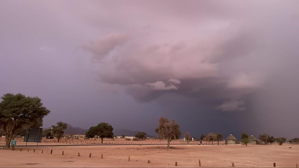 Stormy Weather in Namibia